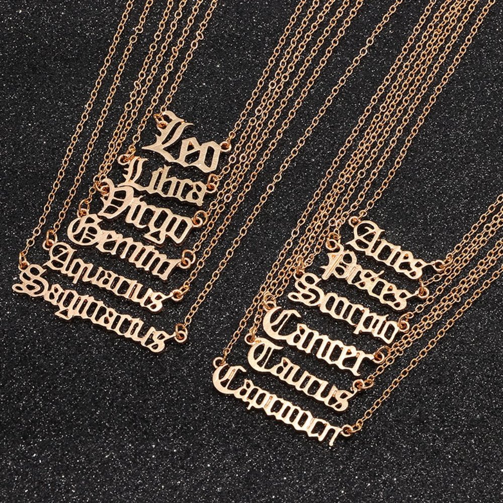 Astrological Sign Necklaces